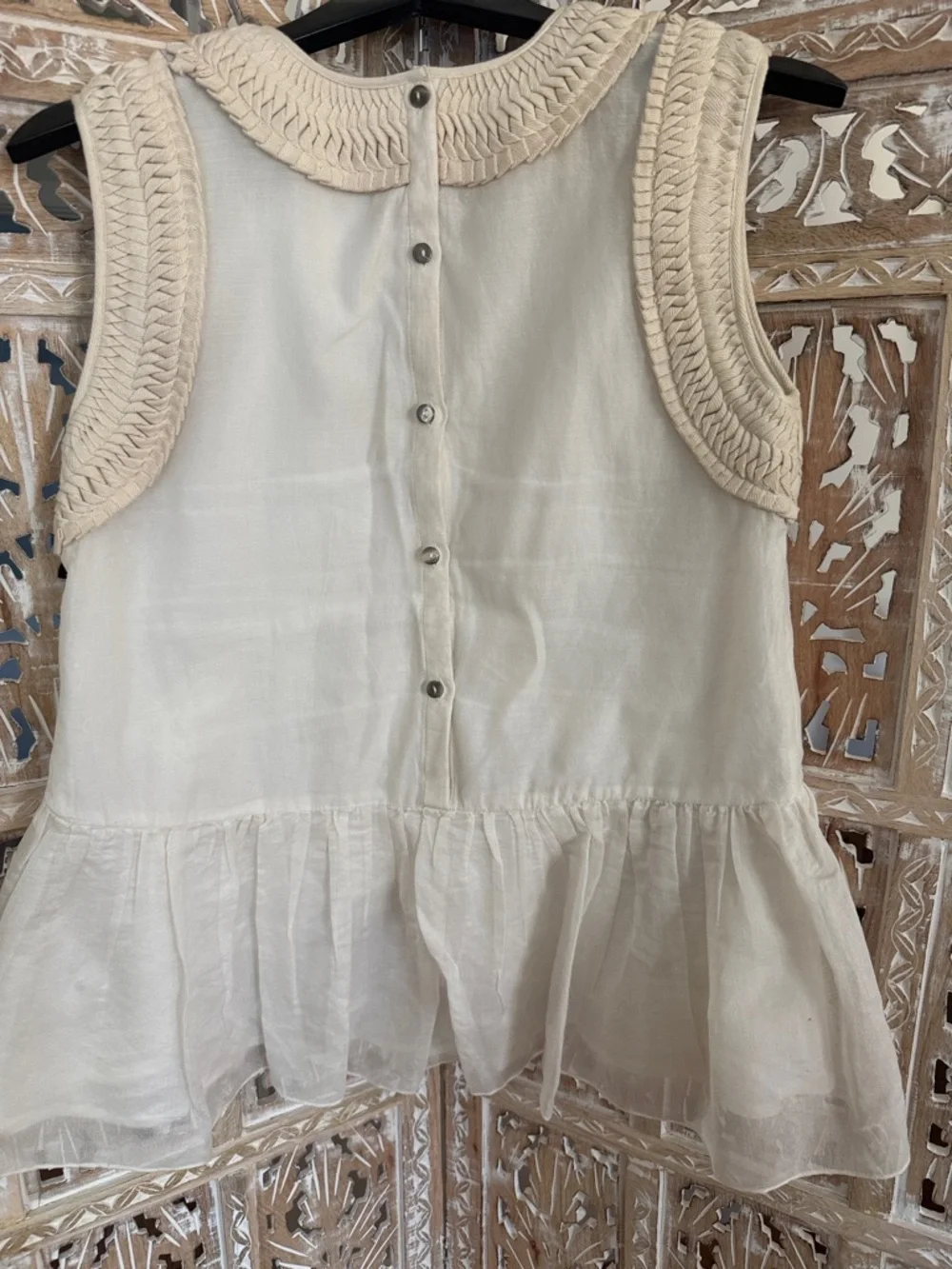 🎉FRIDAY SALE🎉ANTHROPOLOGIE Amit Aggarwal Agra Blouse - Picture 6 of 6
